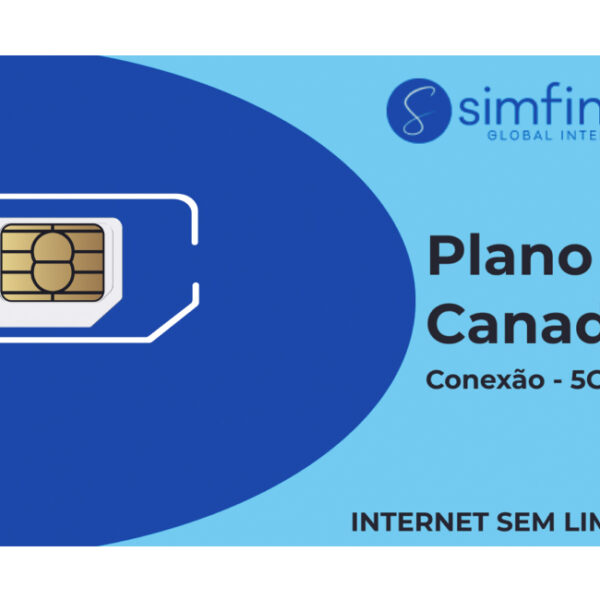 imagem de um chip plano canada - simfinity